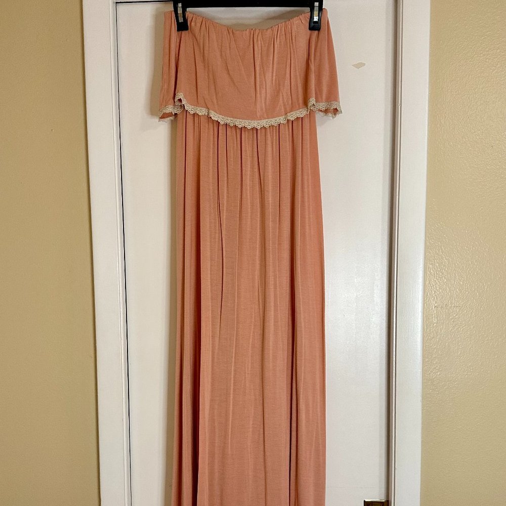 NYMPHE Strapless Maxi Dress